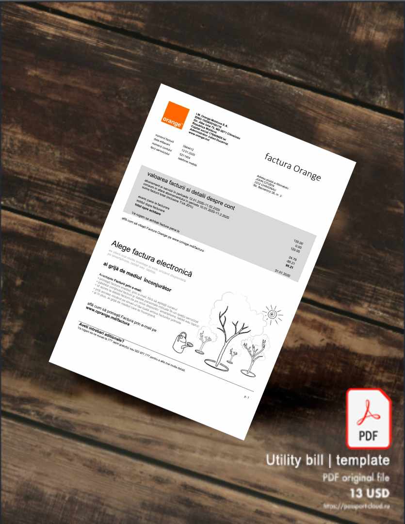 Utility bill | Albanian Power | Albania